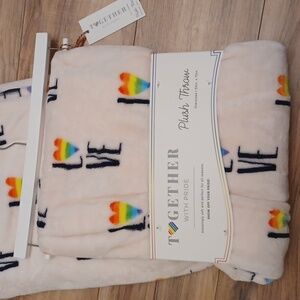 PRIDE Plush Throw